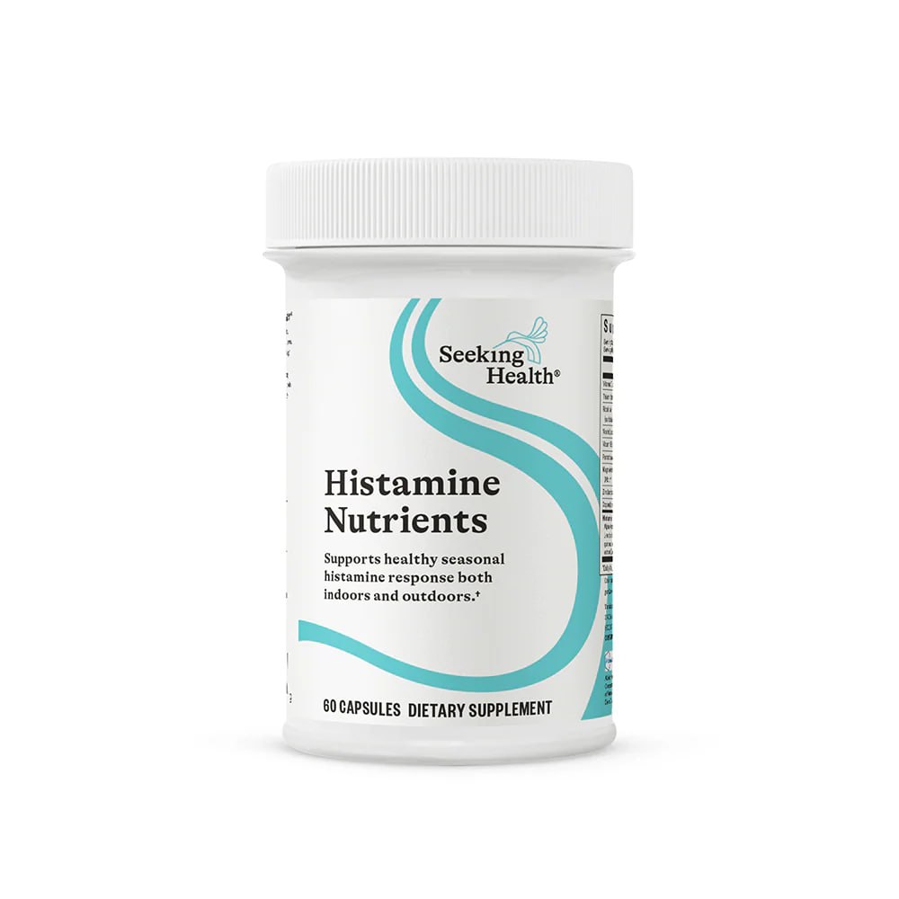 Histamine Nutrients - 60 capsules van Seeking Health, ondersteunt een gezonde histaminereactie.