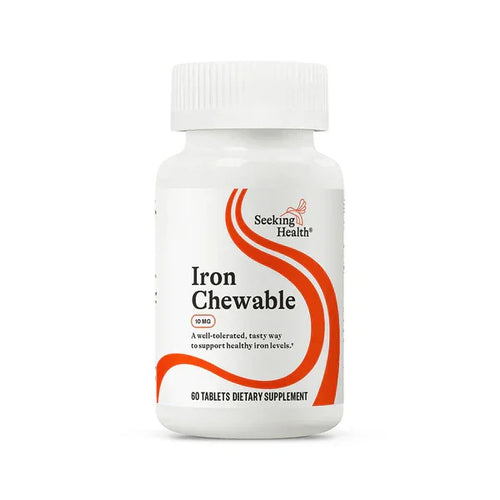 Iron with Vitamin C - 60 Chewable Tablets