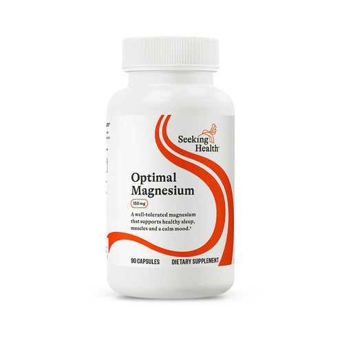 Optimal Magnesium 150 mg - Magnesium Malate & Glycinate - 90 capsules