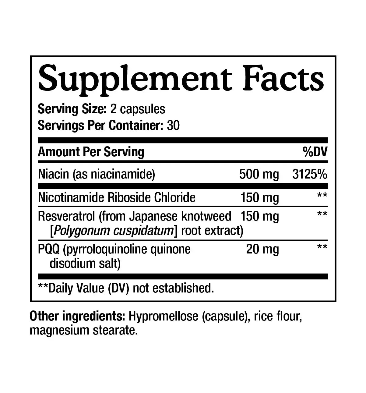 MitoQ NAD+ dual action - 60 capsules
