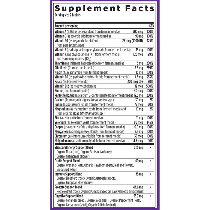 Men's Advanced Multi - 72 tablets