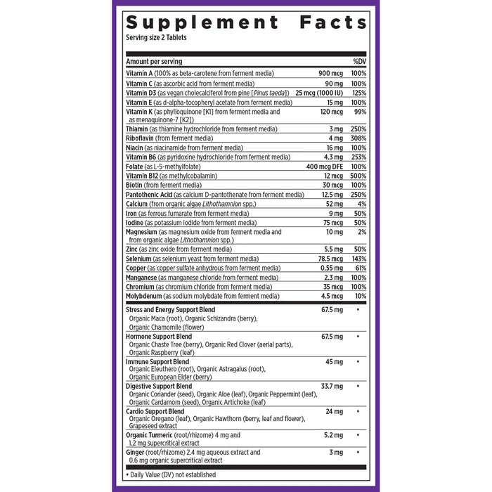 Women's Advanced Multi - 72 tablets