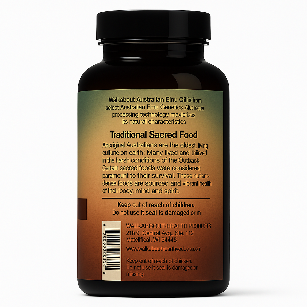 Emu Oil  - 100 Capsules 