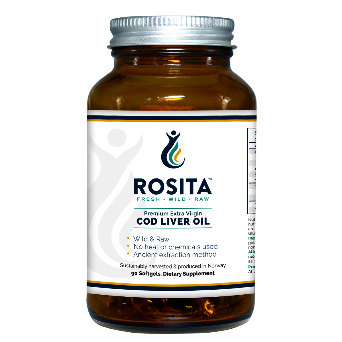 Extra Virgin Cod Liver Oil - 90 softgels