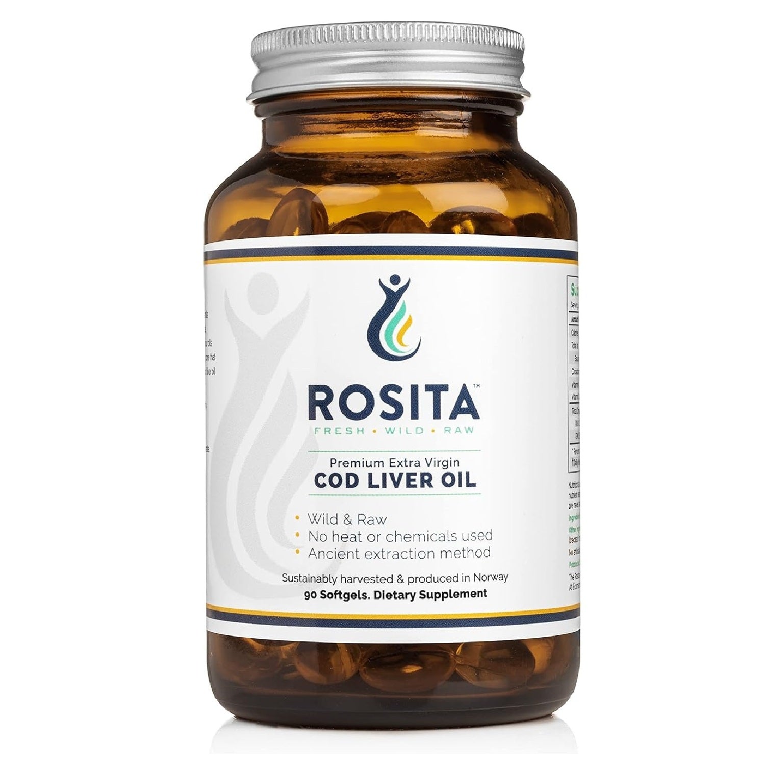 Extra Virgin Cod Liver Oil - 90 softgels