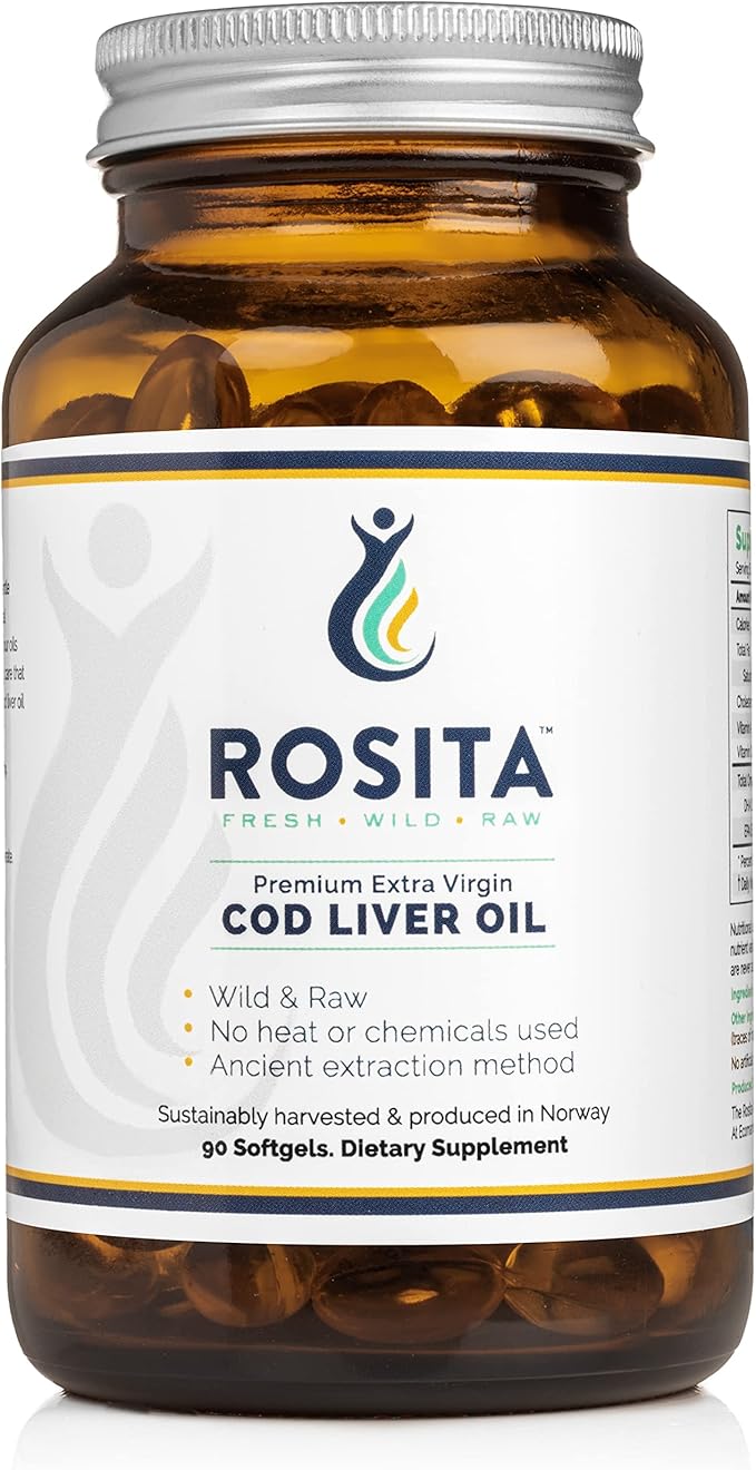 Extra Virgin Cod Liver Oil - 90 softgels