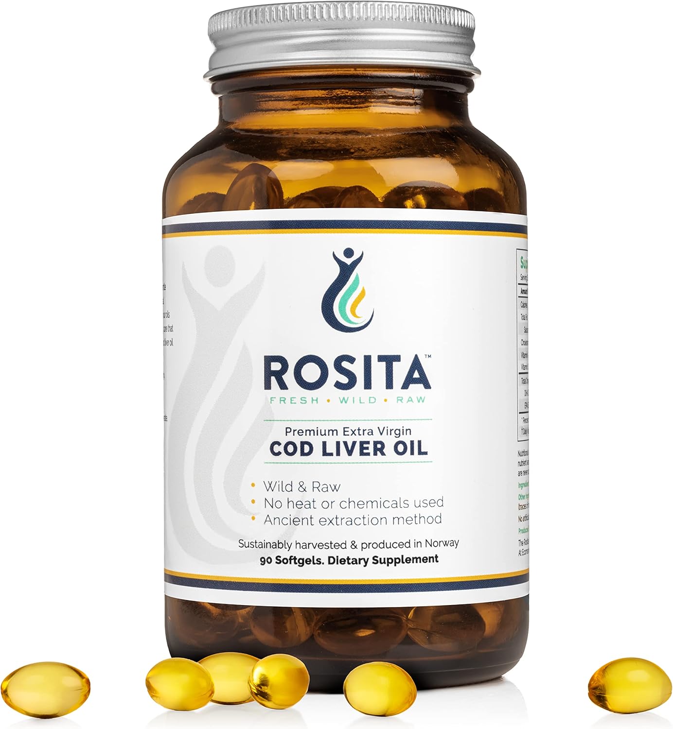 Extra Virgin Cod Liver Oil - 90 softgels
