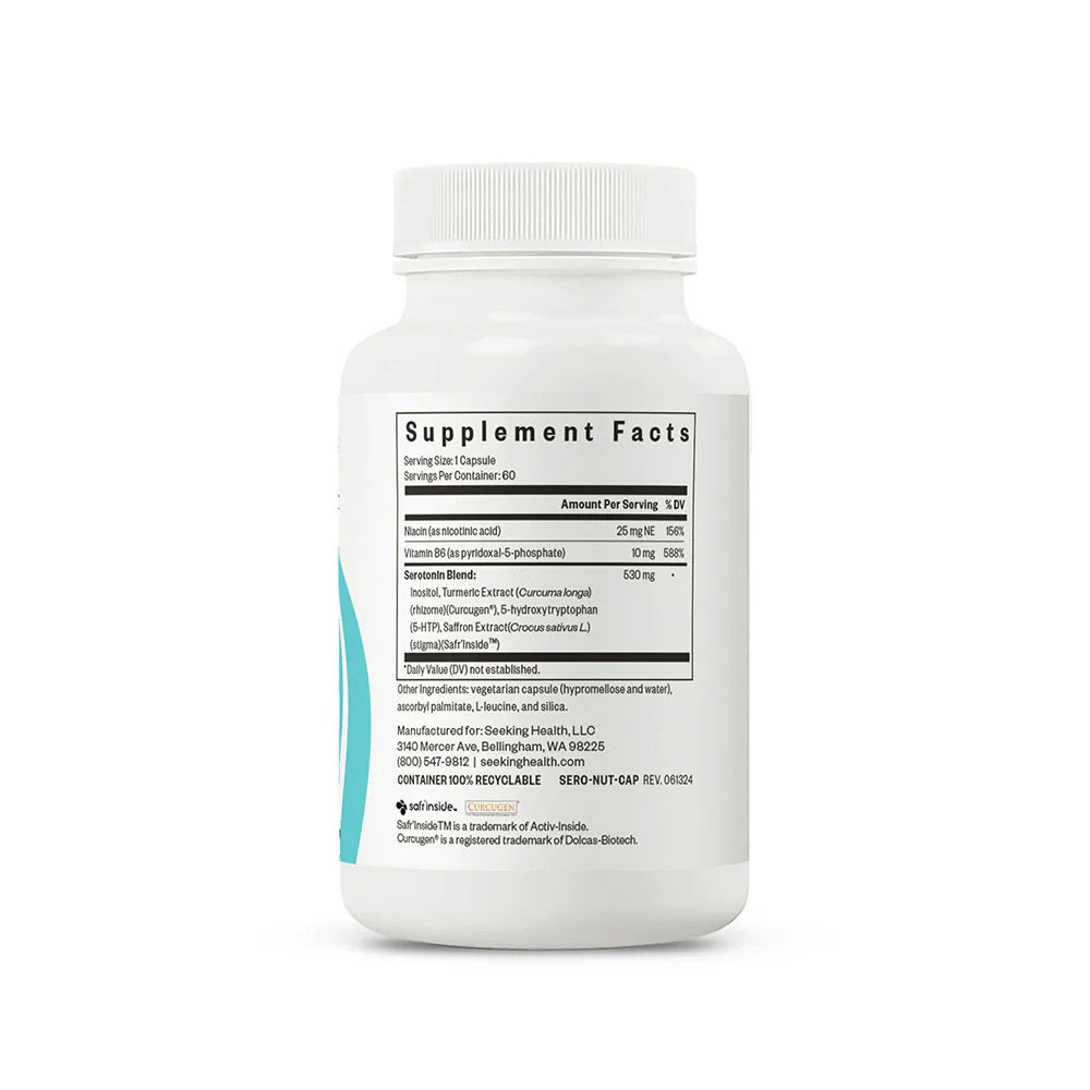 Serotonin Nutrients - 60 capsules