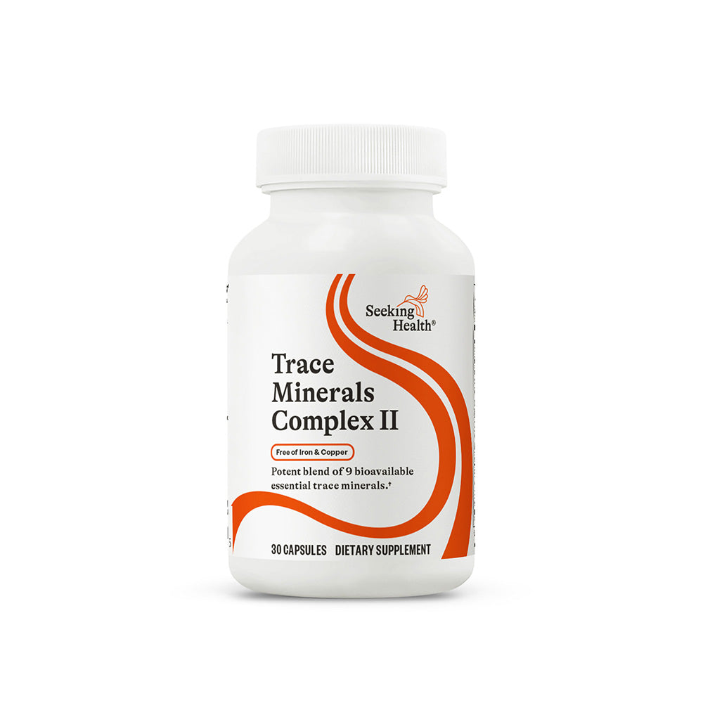Trace Minerals Complex II - Copper-Free Trace Elements - 30 capsules