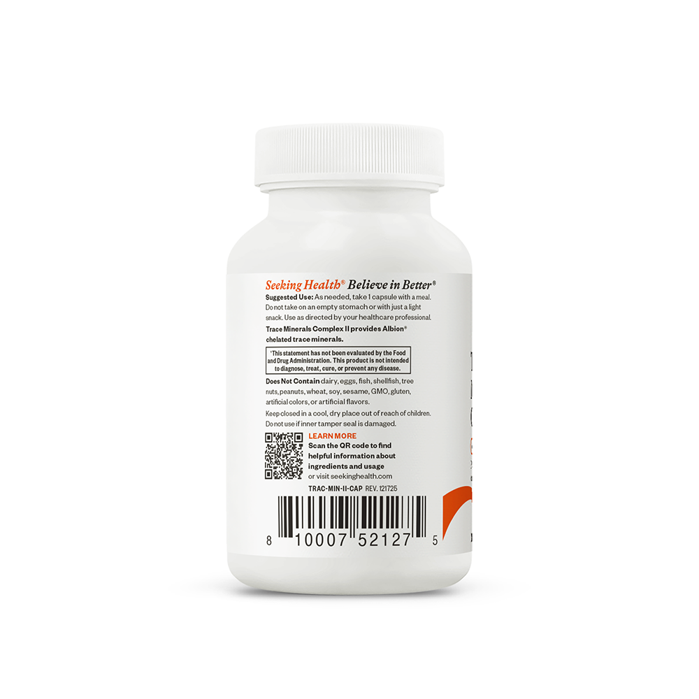 Trace Minerals Complex II - 30 capsules