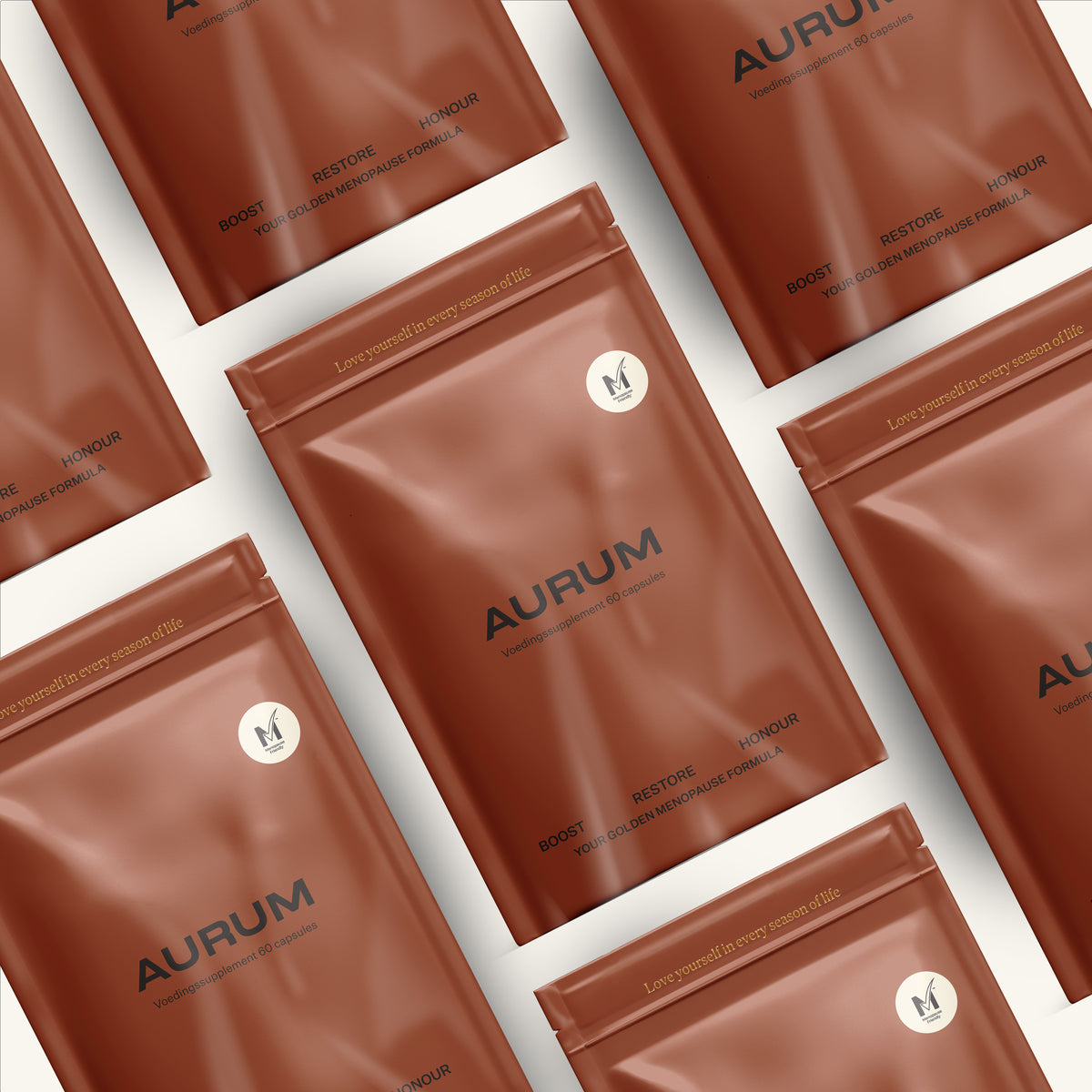 Zakjes Aurum menopause supplement