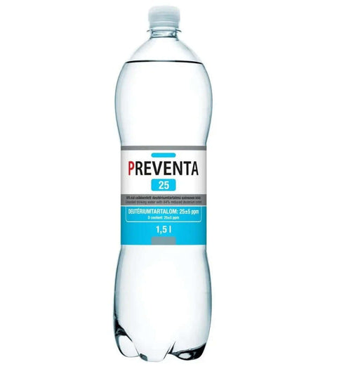 Low Deuterium Water - Preventa® 25 - 1.5 liters