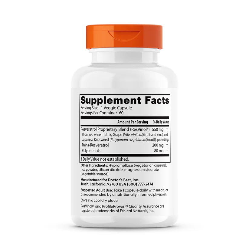 Trans-Resveratrol 200 mg