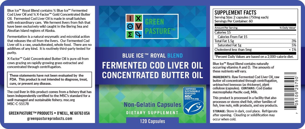 Gefermenteerde Levertraan & Boterolie – Capsules - Ergomax