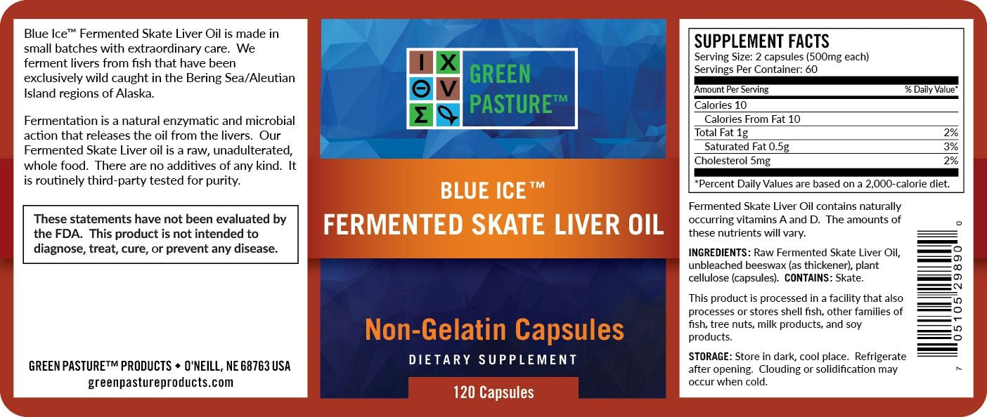 Gefermenteerde Rog Levertraan – Capsules - Ergomax