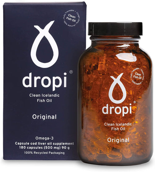 Extra Virgin Cod Liver Oil - 180 capsules