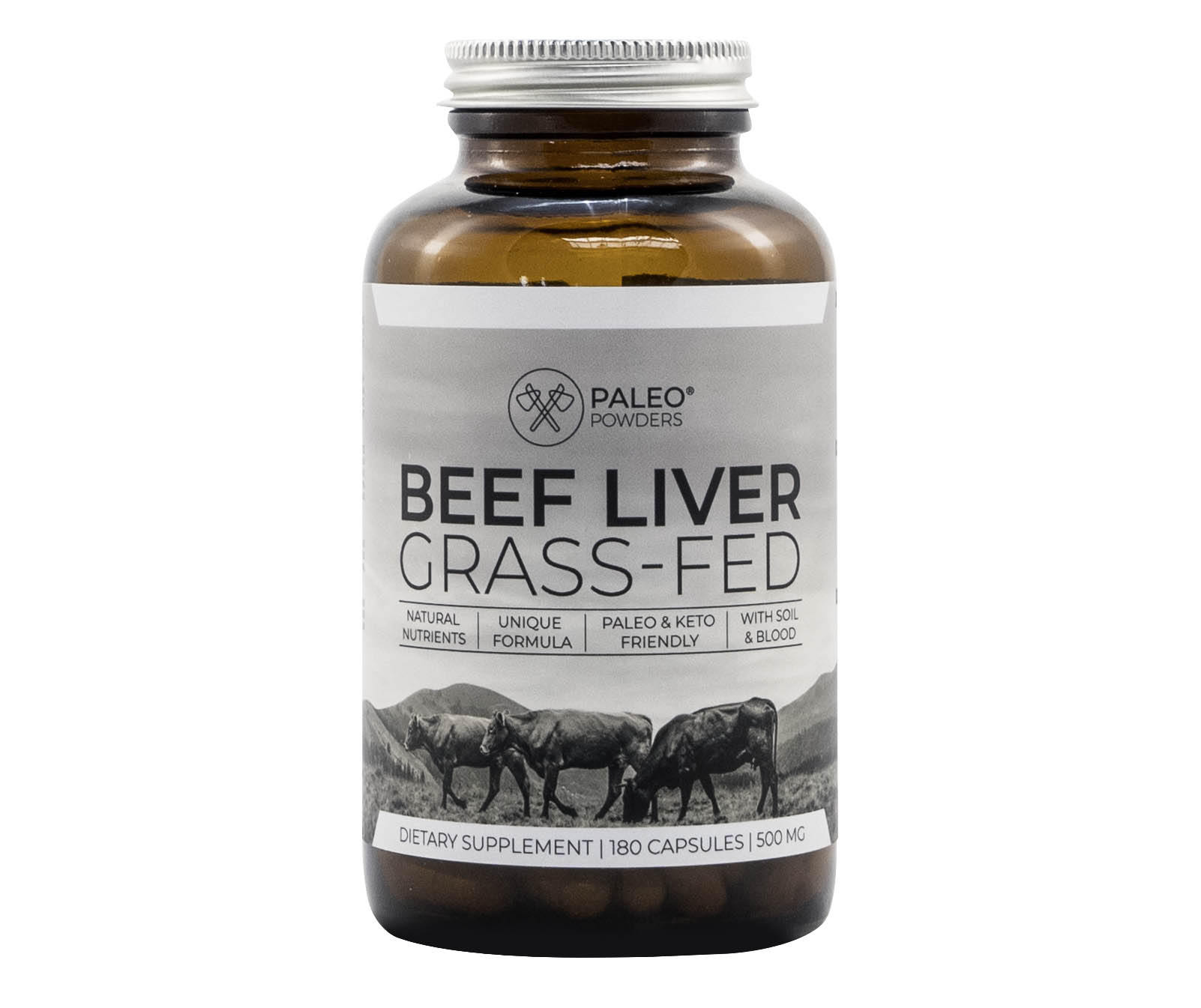 Runderlever - Grasgevoerd - 180 capsules - Ergomax