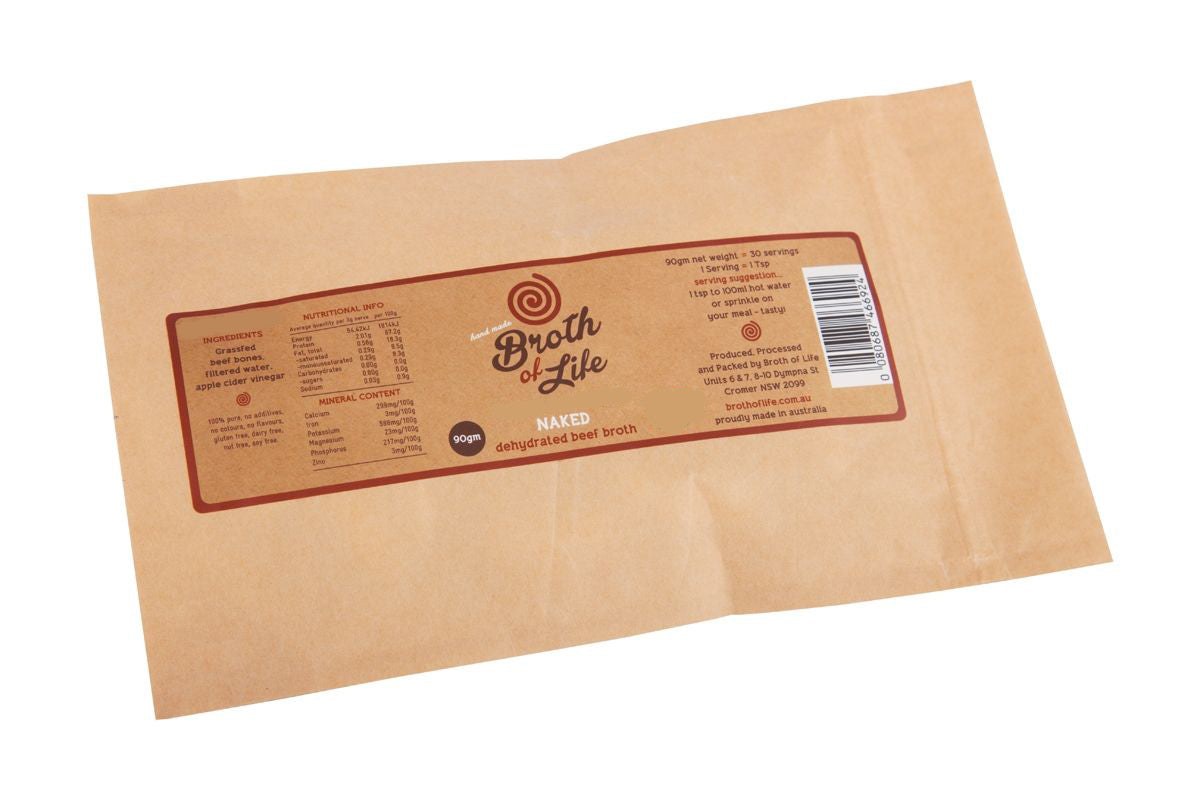 Bone Broth - Grass-Fed Beef - 90 grams