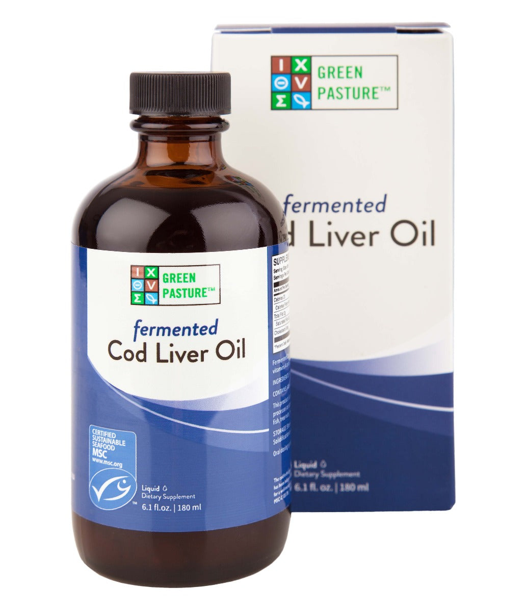 Cod Liquid Liquid Fermented Cod Liver Oil - Unflavored