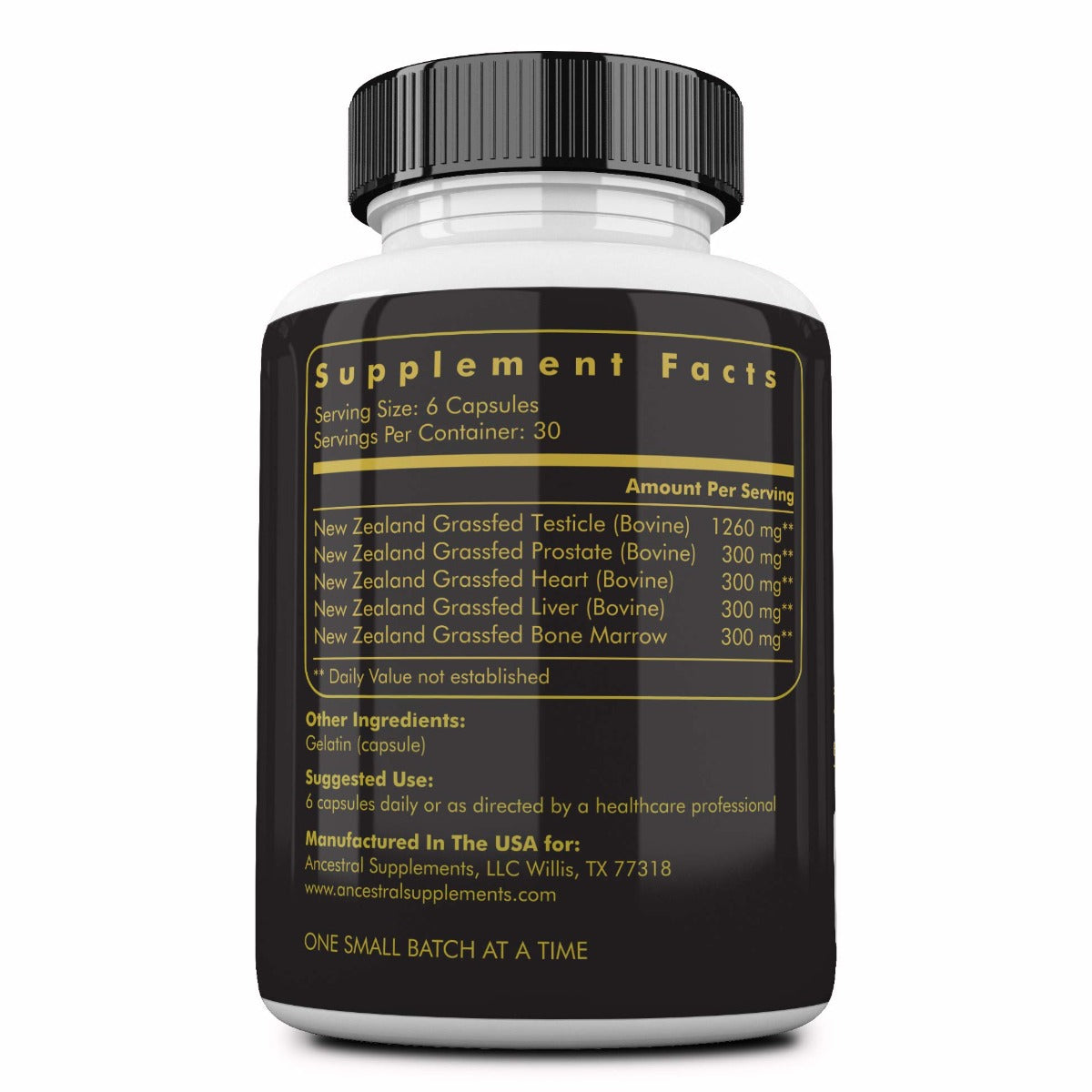 Runderorganen - Mannelijke Optimalisatie Formule (MOFO) - 180 capsules - Ergomax