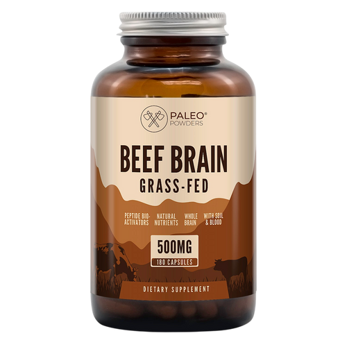 Beef Brains - Grass Fed - 180 Capsules