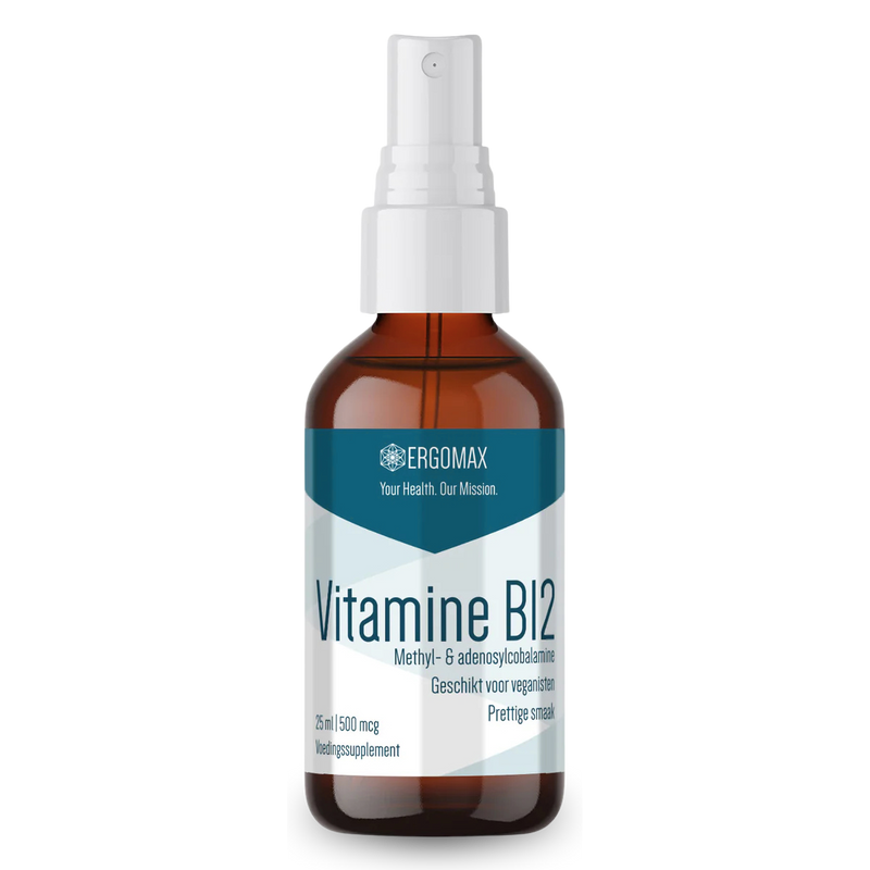 Vitamin B12 Spray - Methyl- & Adenosylcobalamin - 25 ml