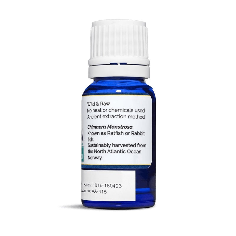 Extra Virgin Draakvis Levertraan (Ratfish Oil) - Vloeistof - Ergomax