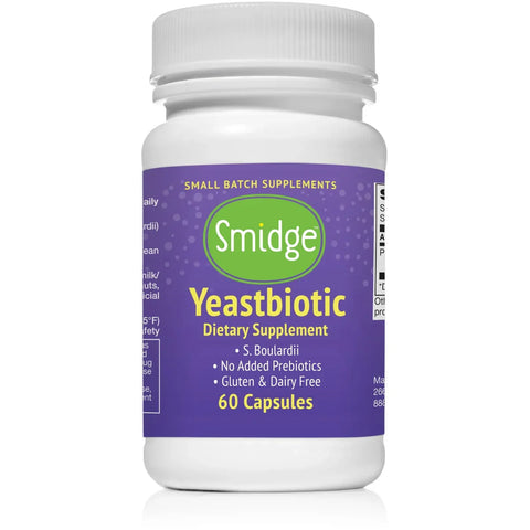 YeastBiotic probiotica capsules supplement in verpakking