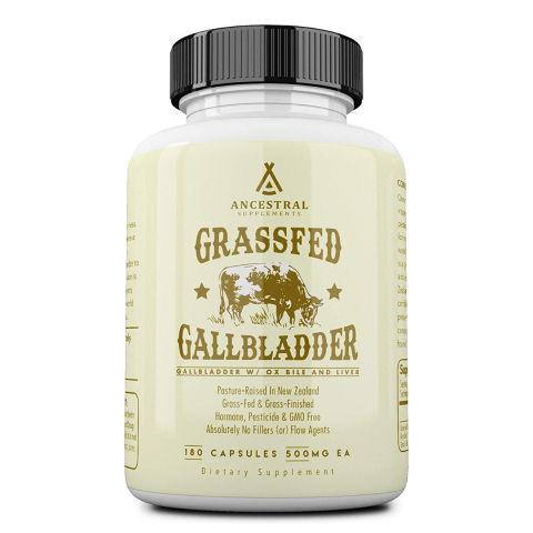 Grass-Fed Bovine Gallbladder with liver