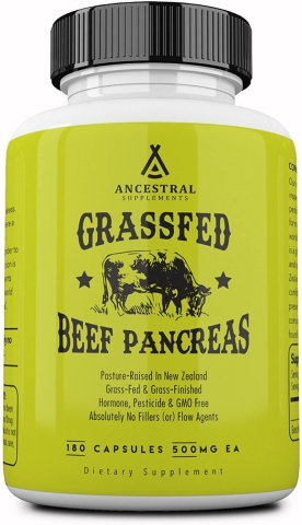 Grass-Fed Beef Pancreas