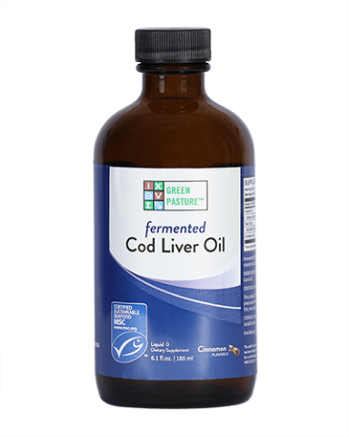 Liquid Fermented Cod Liver Oil - Cinnamon - 180 ml