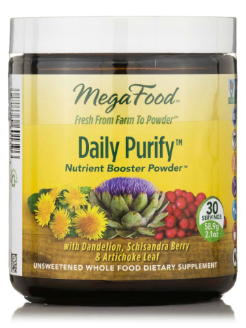 MegaFood - Daily Purify Nutrient Booster Powder - 2.1 oz. - 59 gram