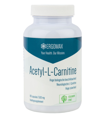 Ergomax - Acetyl-L-Carnitin - 180 capsules