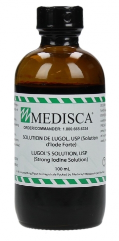 Medisca - Lugol's Iodine 5% - 100 ml