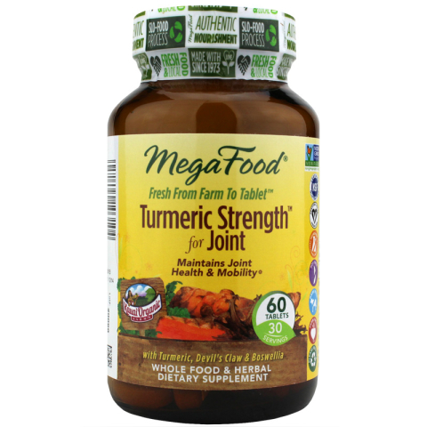 MegaFood - Turmeric Strength™ for Joint -  60 tablets