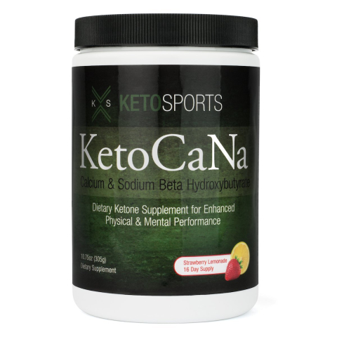 KetoCaNa - Exogenous Ketones- Beta-Hydroxybutyrate - Strawberry Lemonade