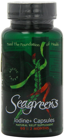 Seagreens - Organic Seaweed Extract + Iodine - 60 capsules