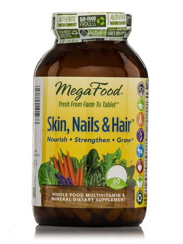 MegaFood - Skin Nails & Hair - 60 Tablets - 60 tabletten