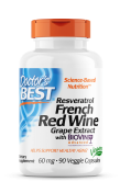 Doctor's Best - Resveratrol & Rode Wijn Extract - ResVinol-25®