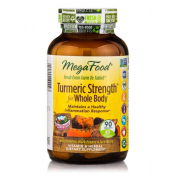 MegaFood - Turmeric Strength for Whole Body - Curcumin Formula - 90 Tablets