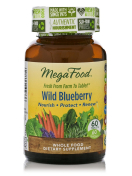 MegaFood - Wild Blueberry - 60 chewable tablets